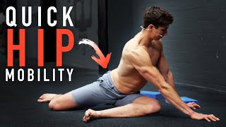 Quick Hip Mobility Routine! (FOLLOW ALONG)