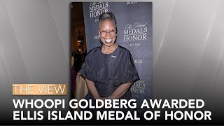 Whoopi Goldberg Awarded Ellis Island Medal of Honor | The View