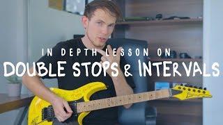 Using Double Stops & Intervals In Your Lead/Solo Playing (Guitar Lesson)