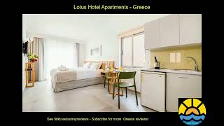 lotus hotel apartments #greece #hotel #holiday