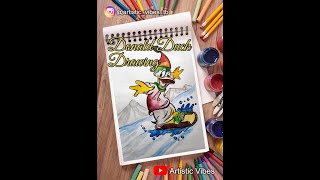 How to Draw Donald Duck | Disney||Donald Duck easy drawing tutorial||beginner drawing
