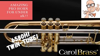 World Class for less than 2K?  YEP!  Check out the Carol Brass 6580H-GSS #trumpet! ACB show and tell