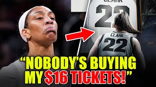 A’Ja Wilson FURIOUS At UNSOLD $16 Jersey Retirement Tickets \u0026 Caitlin Clark Tickets Almost SOLD OUT!