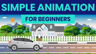 Animation process | Easy 2D Animation | Adobe Illustrator and After effects