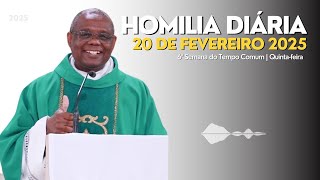 🎙️ HOMILIA DIÁRIA | 6ª Semana do Tempo Comum | Quinta-feira