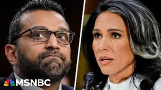 Patel and Gabbard 'wouldn't even make it through' FBI background check for lower positions