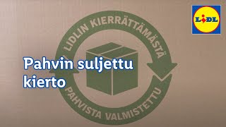 Pahvin suljettu kierto | Lidl Suomi