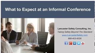 What to Expect at an OSHA Informal Conference Summary