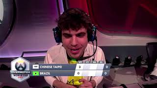 Chinese Taipei vs Brazil | Los Angeles Group Stage | Overwatch World Cup