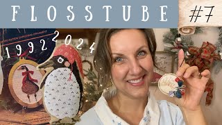 Flosstube #7: Christmas Stitching Old and New!