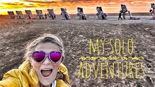 My solo adventures road trip. Day 4, Amarillo, TX to Longview, TX