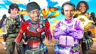 INTENSE Kill Race Chall vs BEST Rebirth YouTubers (1v1v1v1)