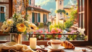 Italy Cafe Jazz | Morning Coffee Shop Ambience \u0026 Relaxing Bossa Nova Jazz for Study, Relax \u0026 Work