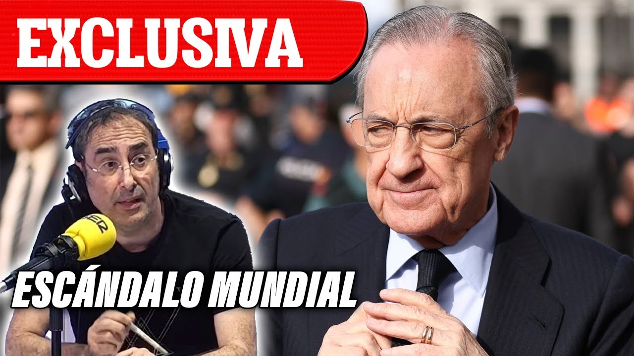 💣ESCÁNDALO MUNDIAL DEL PRESIDENTE DEL REAL MADRID FLORENTINO PÉREZ, LO ...