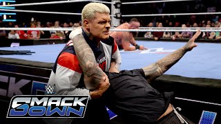 Solo Sikoa takes out Tama Tonga in brawl with Cody Rhodes: SmackDown, Feb. 14, 2025