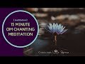 Om Chant Meditation | 15 Minutes to Peace