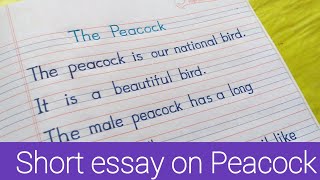 10 lines essay on Peacock in English||Essay on Peacock in English||Peacock||