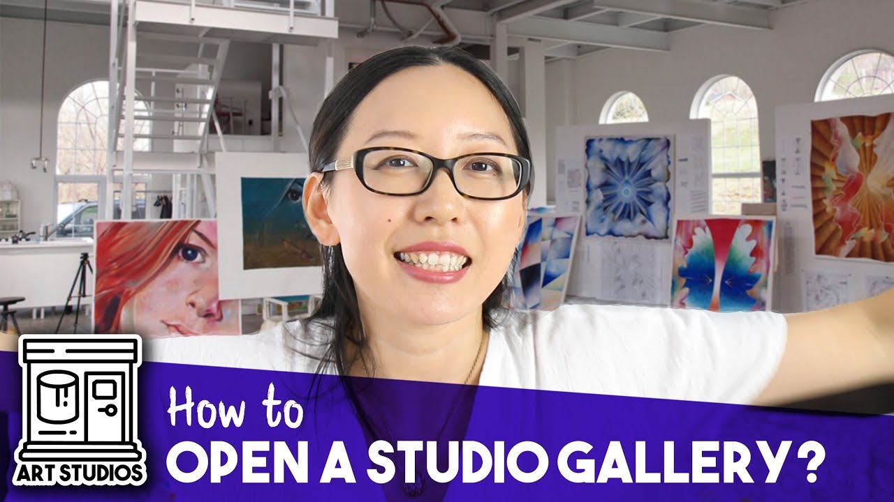 How To Open Your Artist Studio + Gallery? 7 Steps - YouTube