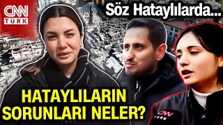 CNN Türk Ekibinden Fulya Öztürk Hatay'da! Kadim Kent Hatay'da Son Durum Ne? #Haber
