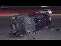 Police suspect DWI was a factor in rollover crash that left three people injured