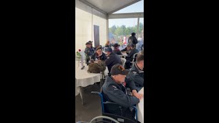 Over 40 WW2 US veterans back in Normandy.