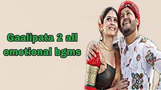 Gaalipata 2 kannada movie all emotional bgms #goldenstarganesh #gaalipata2songs #gaalipata2movie