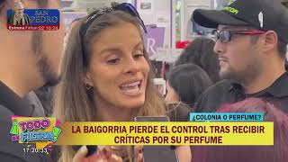 Alejandra Baigorria pierde el control tras críticas por su perfume