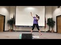 “Natural” cardio dance kickboxing. Song by “Imagine Dragons”