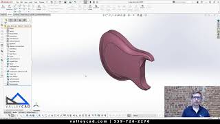 Take a Break with Valley CAD | SOLIDWORKS | Hybrid Modeling with Surfaces