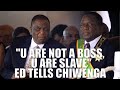 ED With A Strong Message To Chiwenga For Not Attending His Birthday 