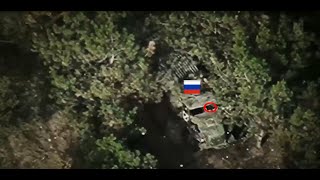 Ukrainian troops destroy Russian infantry fighting vehicles in Donetsk
