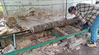 milling lumber from a  log