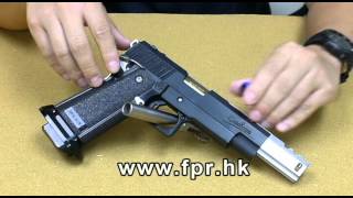 Airsoft Svi Pistol Infinity ipsc imm open gun tokyo marui high-capa 5.1 custom