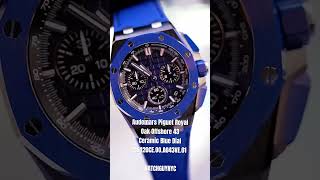 Audemars Piguet Royal Oak Offshore Chronograph 43mm Ceramic Blue Dial 26420CE.OO | WatchGuyNYC