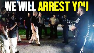 Deputies And City Cops Try To ARREST EACH OTHER After Heated Exchange