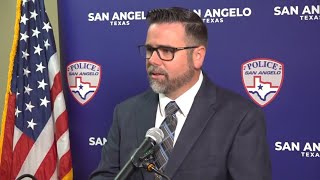 Full video: San Angelo Police Chief announces murder arrest