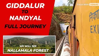 Exploring India's Deepest Tunnel and Most Scenic Forests: My Journey from Giddalur to Nandyal!