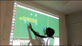 Fun With OpenCV Kinect - Projector based UI (mark 1)