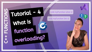C++ FUNCTIONS (2025) - What is function overloading? PROGRAMMING TUTORIAL