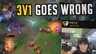 When You 3v1 Gank The WRONG ADC - Best of LoL Stream Highlights (Translated)