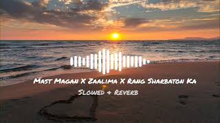 Mast Magan X Zaalima X Rang Sharbaton Ka | Slowed & Reverb | Lofi remix | Tanbir |