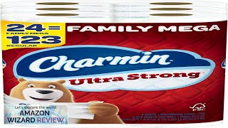 Charmin Ultra Strong Clean Touch Toilet Paper 24 Family Mega Rolls = Review