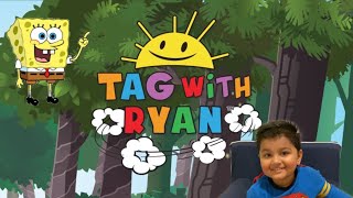 Ryan's World Tag with Ryan Game Codes - Rare SpongeBob Character