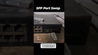 SFP Port Swap- Quick and Simple