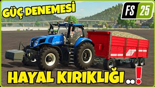 Oha❗️ BU GÜÇ DENEMESİ HEPİMİZİ ŞAŞIRTTI ● DEV TRAKTÖRLERDEN HAYAL KIRIKLIĞI ● Farming Simulator 25