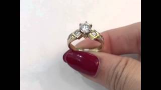 1.11ct Round Brilliant Cut Diamond Engagement Ring