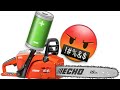 Echo 58V electric chainsaw INSANE battery life. THIS THING NEVER DIES