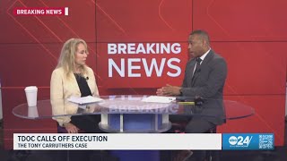 TDOC calls off execution of Tony Carruthers