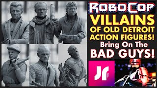 ROBOCOP TOYS - Villains Of Old Detroit 1987 Movie Action Figures Announced! Bring On The Bad Guys!