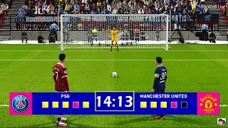 PES 2021 | Team Messi vs Team Ronaldo | Penalty Shootout | PSG vs MAN UNITED | eFootball